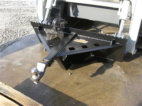 best place to put ball hitch on skid steer|Skid Steer Dual Hitch Receiver .